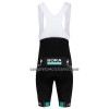 Completo Maglia + Pantaloncino con bretelle 2022 BORA-Hansgrohe Manica Corta Verde Nero